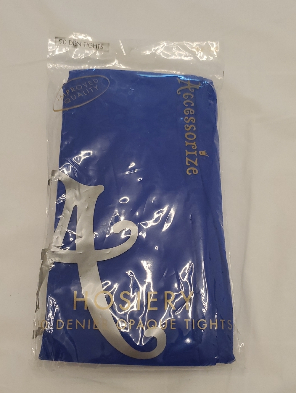Accessorize Opaque Tights in Royal Blue